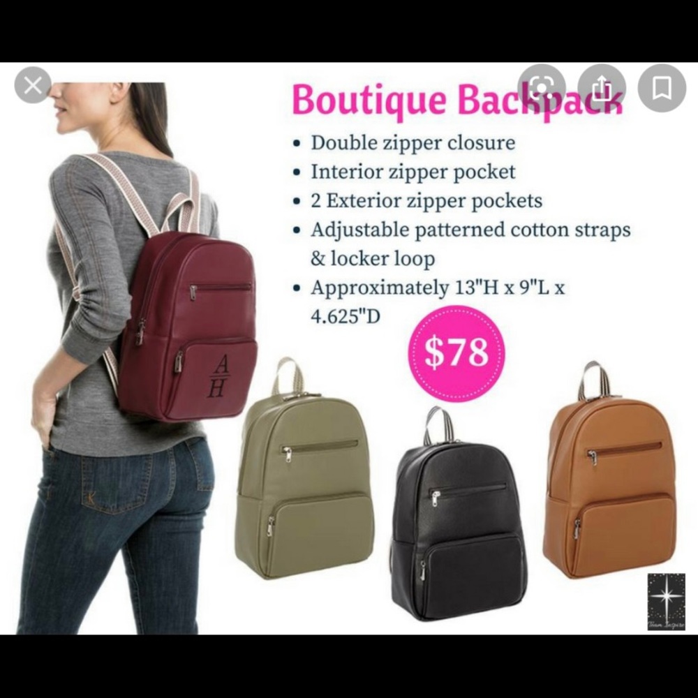 Thirty-One Boutique Backpack